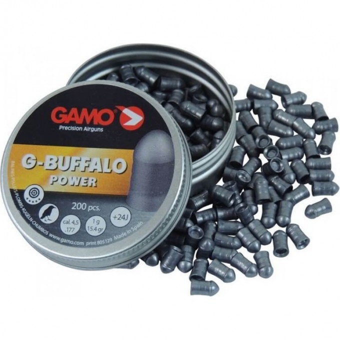 Пули пневматические GAMO G-Buffalo 4,5мм (200шт) 6322824